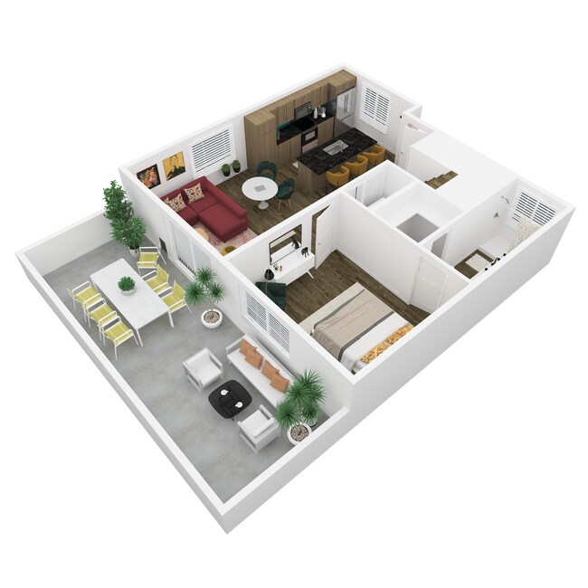 3 Bed/2 Bath 112 floor plan